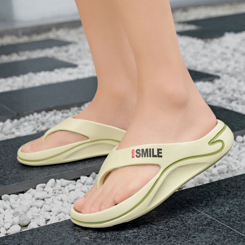 Men Soft Bottom Slides