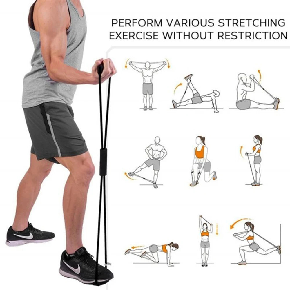 Yoga Resistance  Rope Workout Muscle