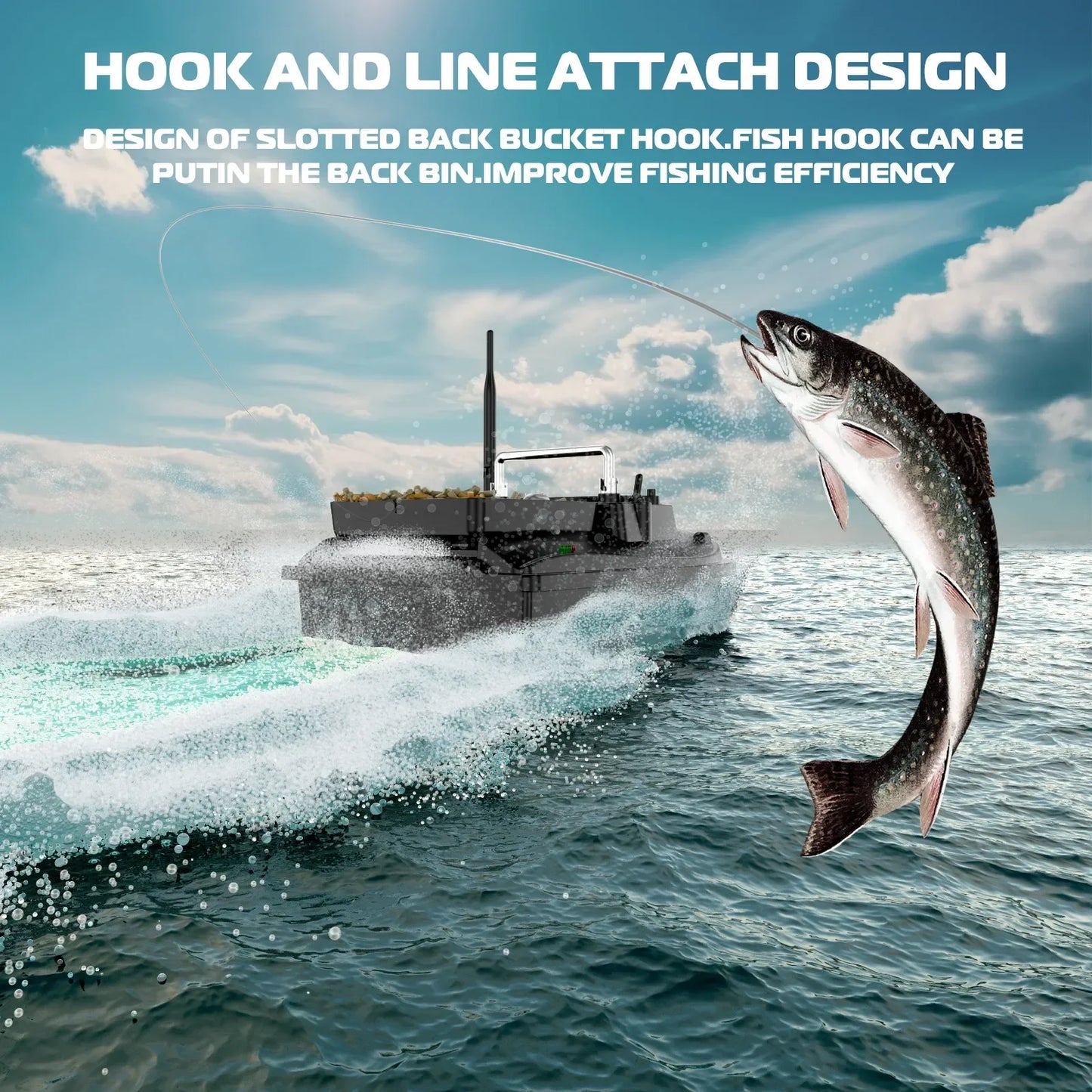 Remote Control,RC Fishing Bait Boat