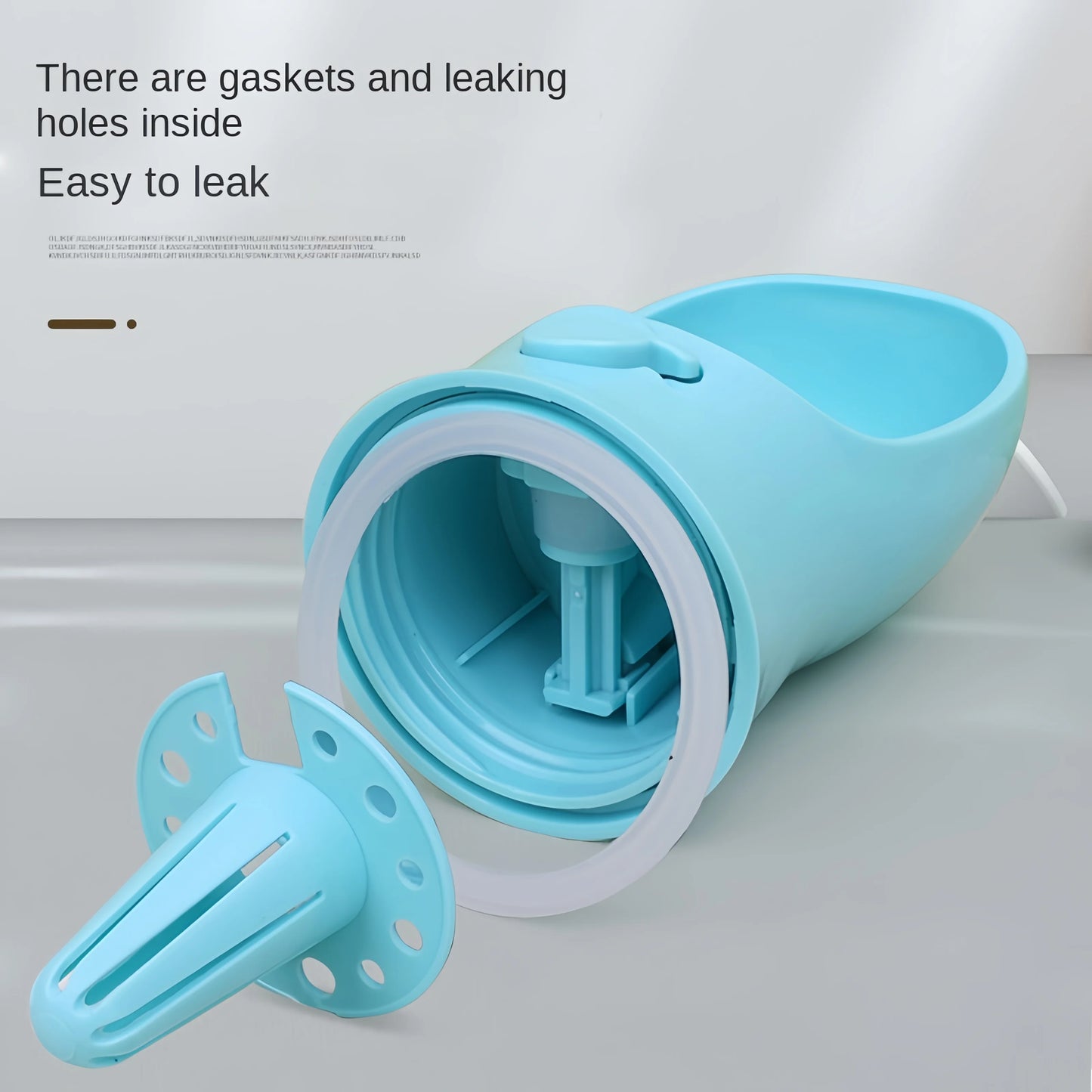 Portable Dog Cat Food and Water Container