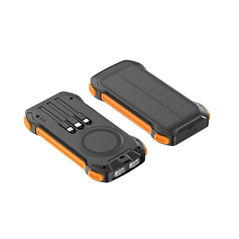 Solar Power Bank Wireless 200000mAh