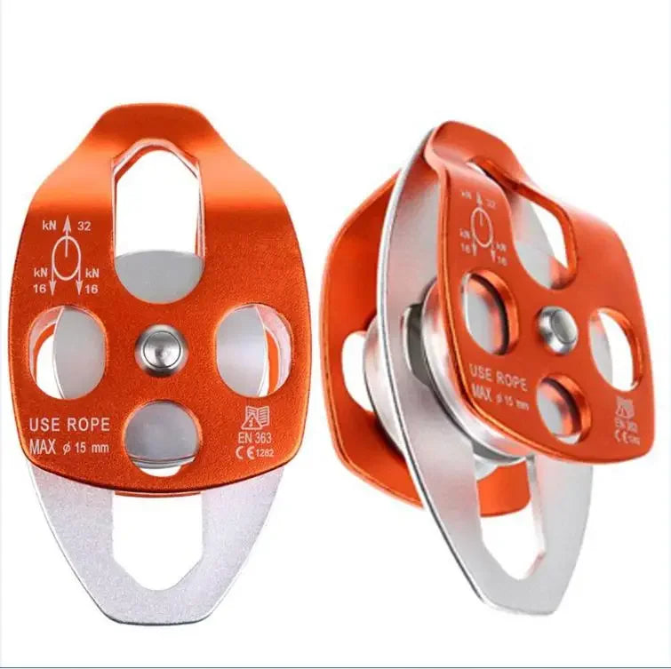 Double Pulley for Rock Climbing