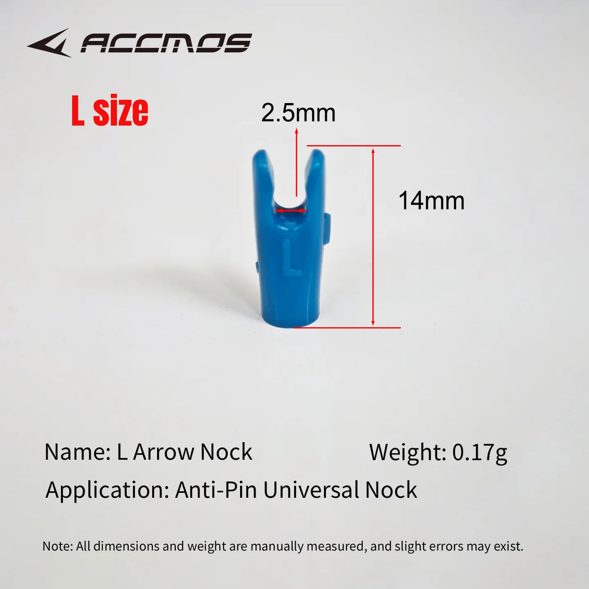 100Pcs Plastic Arrow Nocks