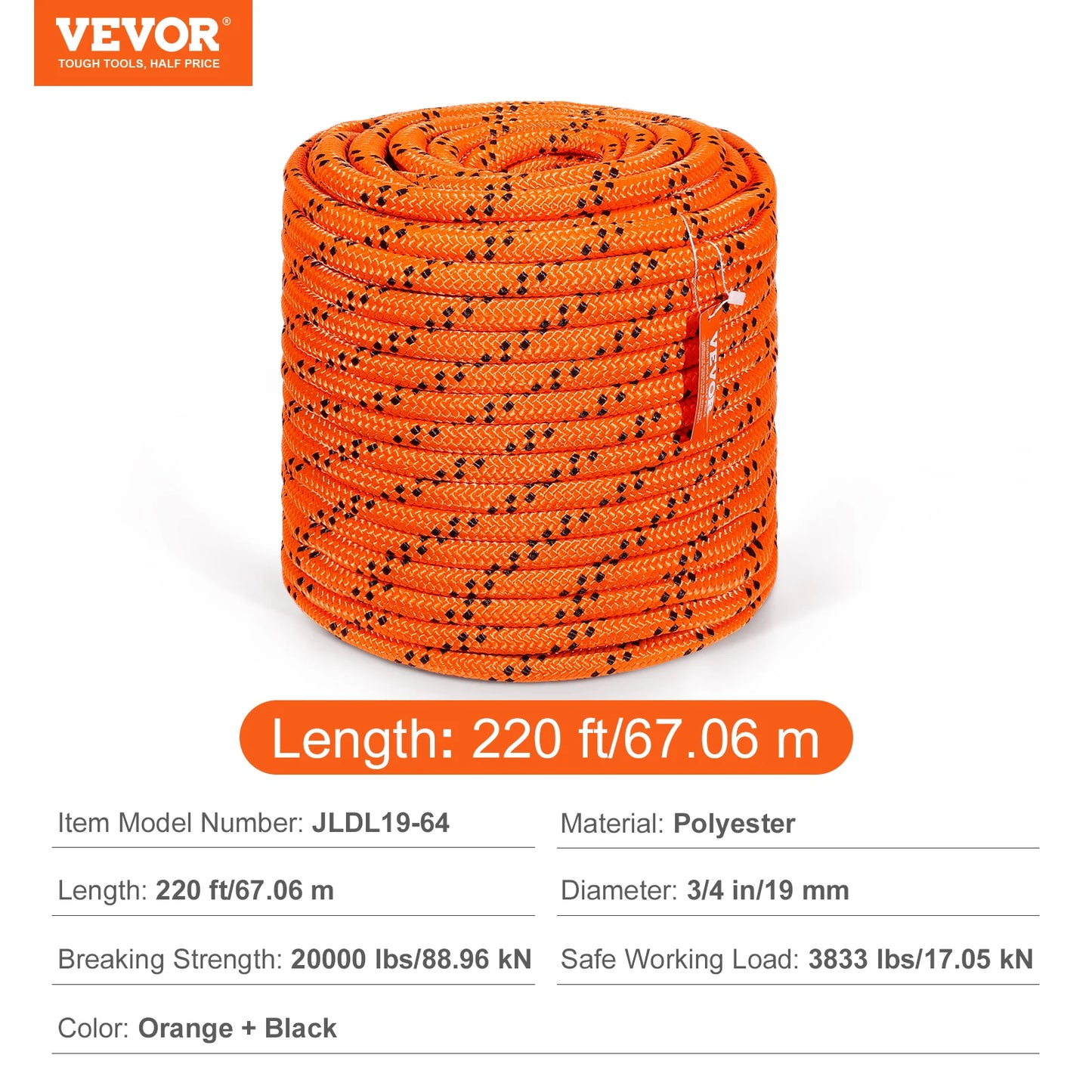 220ft  Rope 48-Emergency Cord Rescue