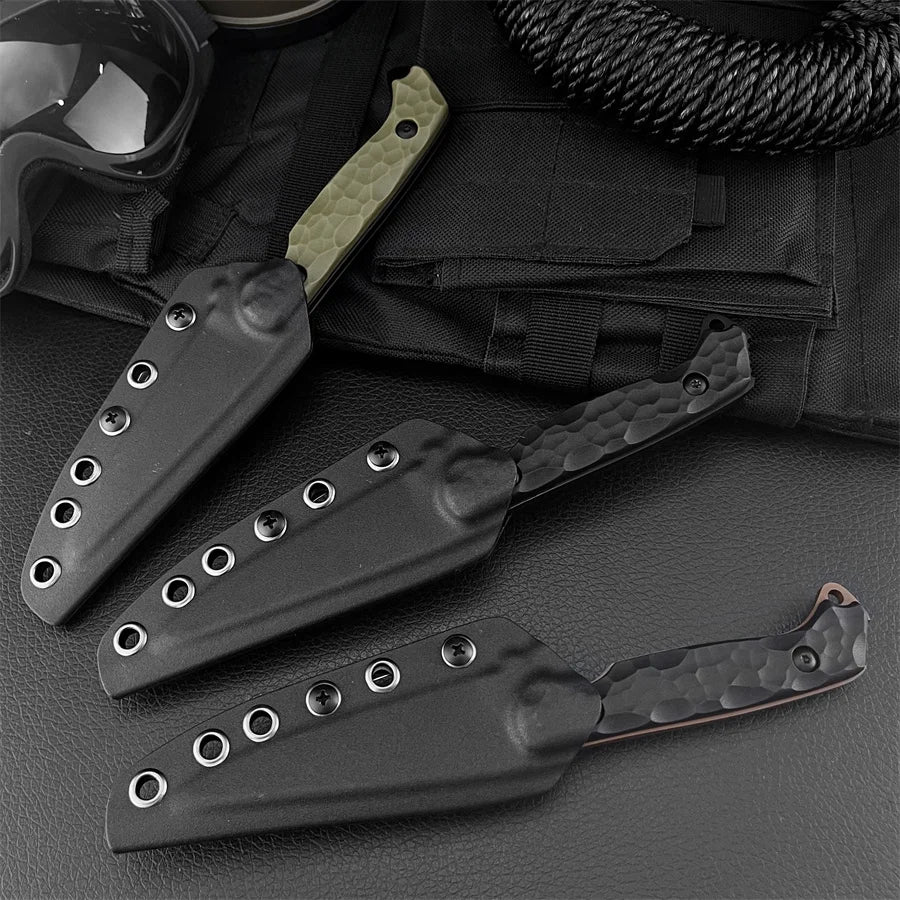Outdoor Survival Knife - 10" V-Grind Blade