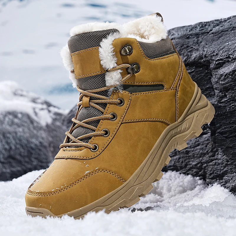 Fleece-Lined Men's Boots