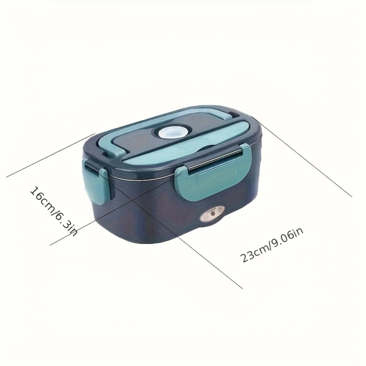 Electric Lunch Box Double Compartment Food Heater