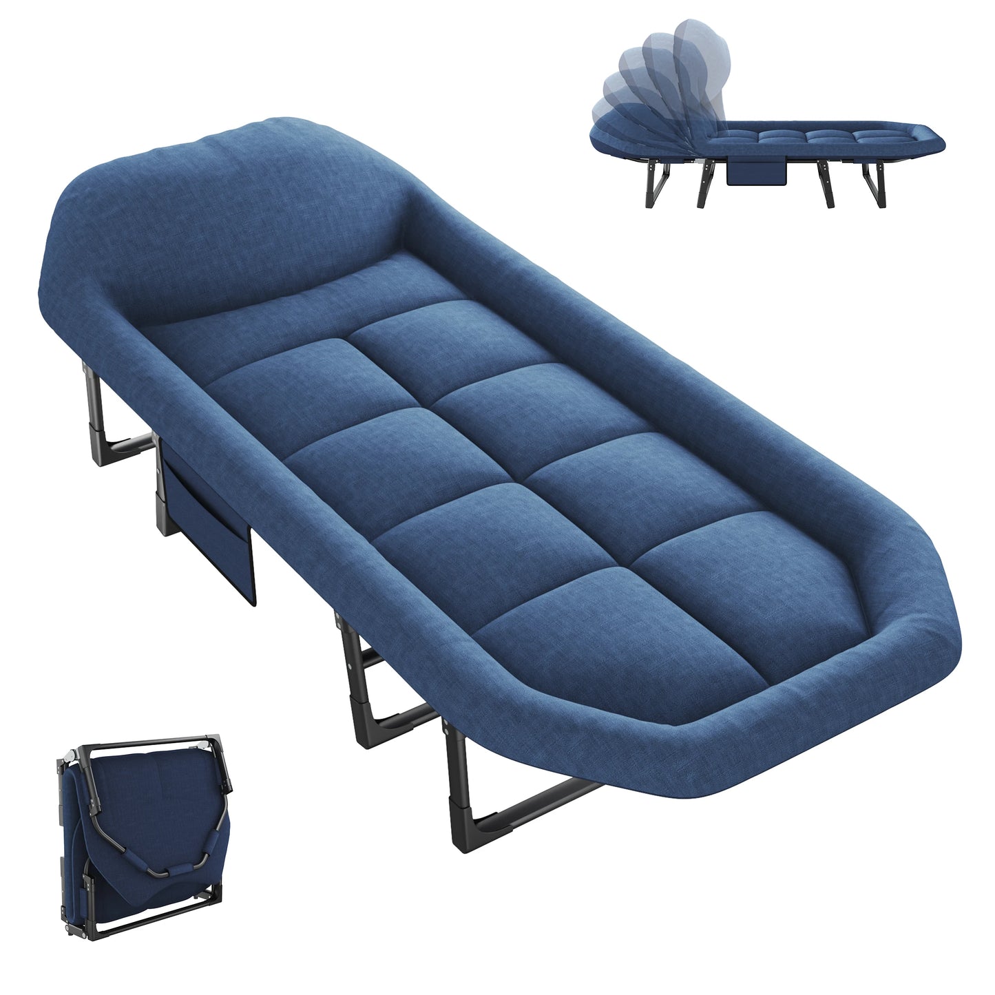 Folding Camping Bed with Mattress