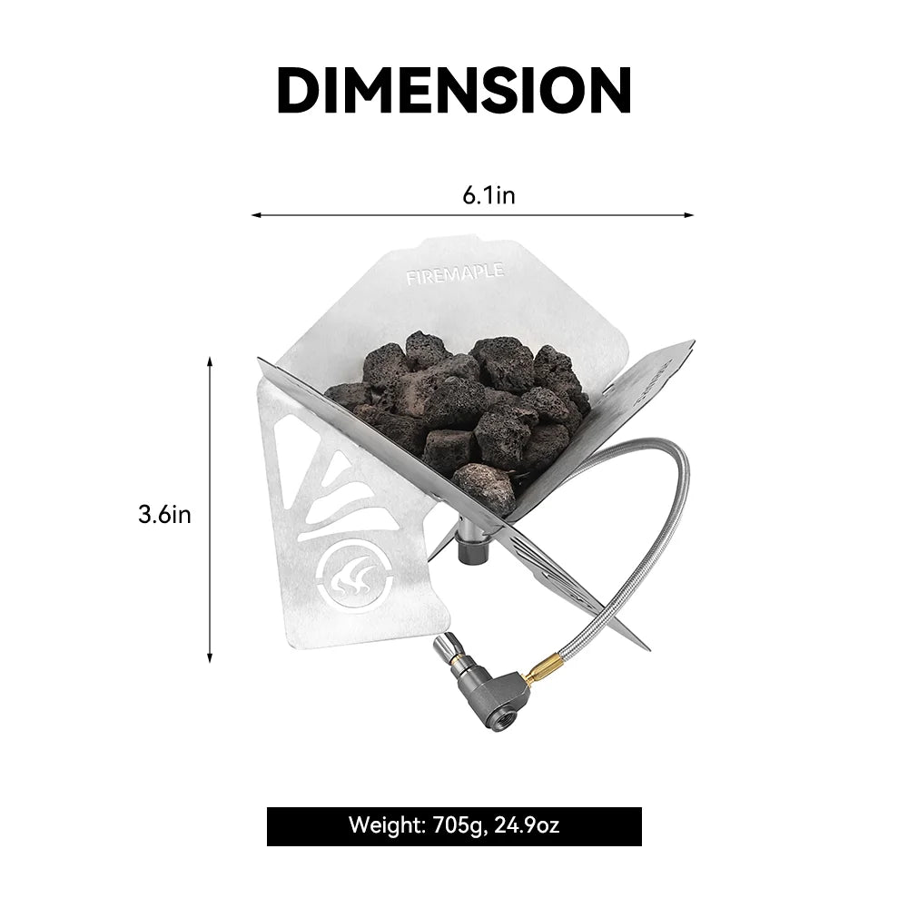 Outdoor gas Fire Pit