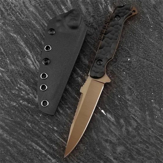 Outdoor Survival Knife - 10" V-Grind Blade