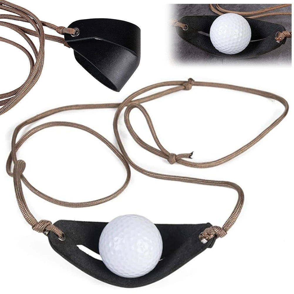 Leather slingshot for Outdoor Sports