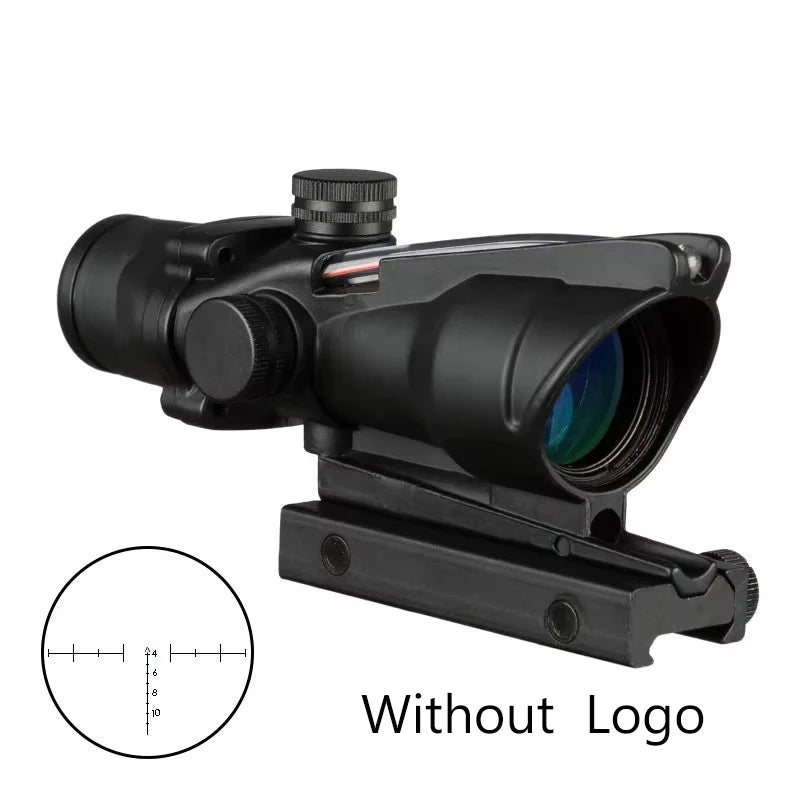 Hunting Scopes Green Red Dot Illuminated Etched Reticle Tactical Optical Sight