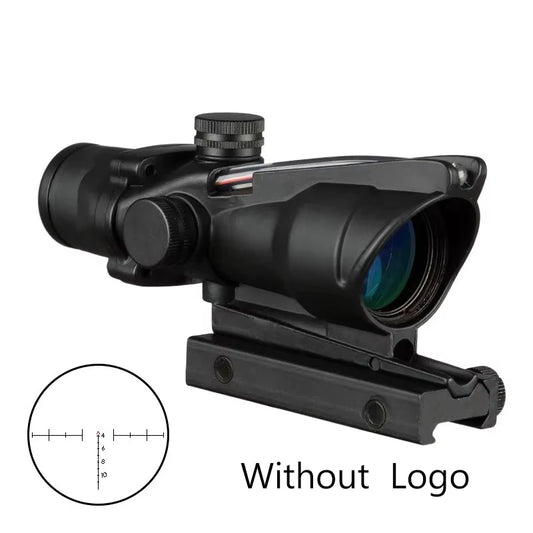 Hunting Scopes Green Red Dot Illuminated Etched Reticle Tactical Optical Sight