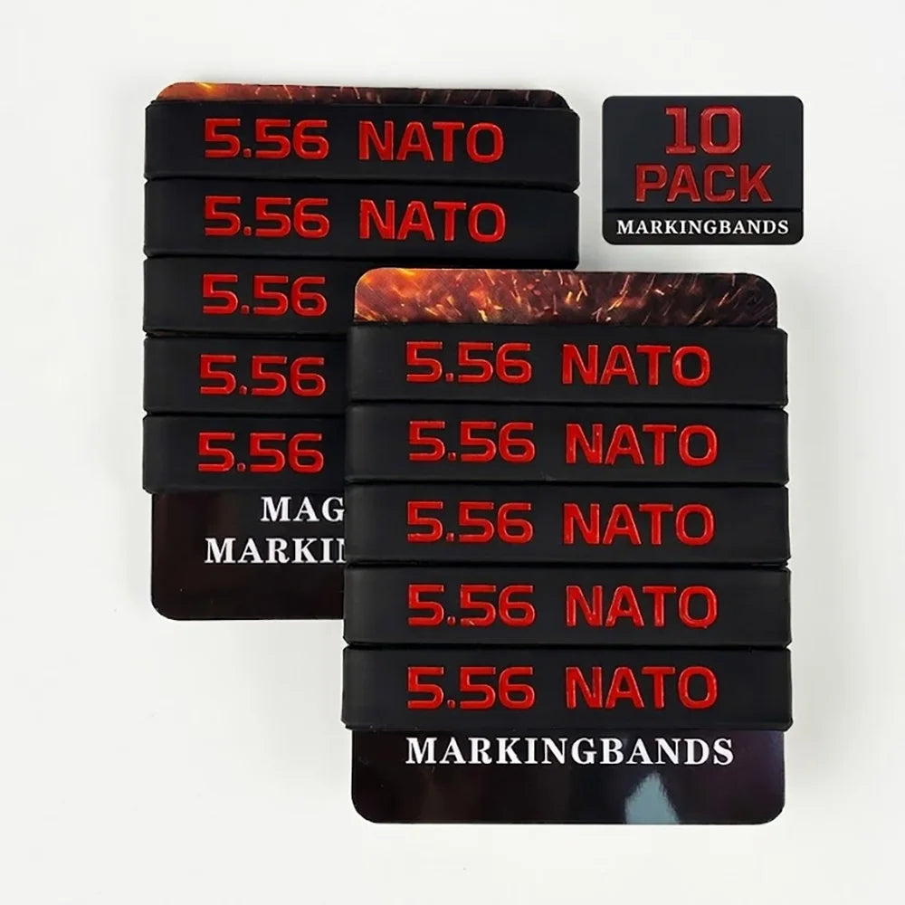 10 Pack 5.56 Mag Bands AR15 Magazine